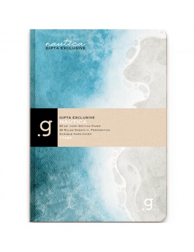  Gıpta Nautıca İp.Dikş.Sert Kapak Defter 17x24 96 YP Çizgili