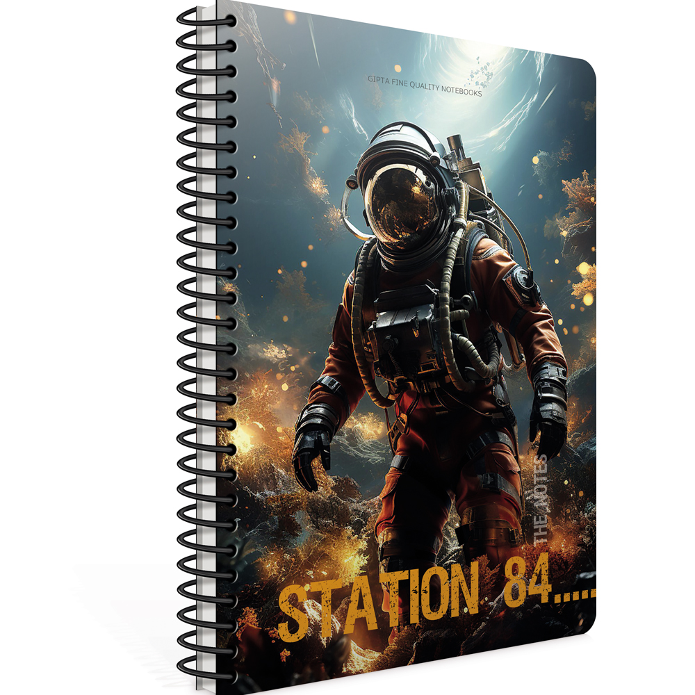  Gıpta Statıon Spiralli Karton Kapak Defter A4 80 YP