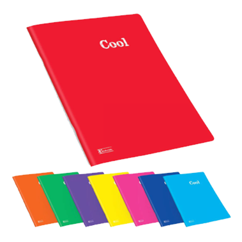  Keskin Color Defter Plastik Tel Dik.Cool A4 40 YP Çizgili 321801-99