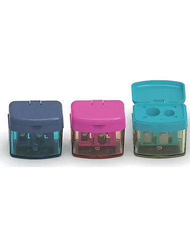 Faber-Castell Kalemtıraş Minibox Duo Trendy 12 Li 