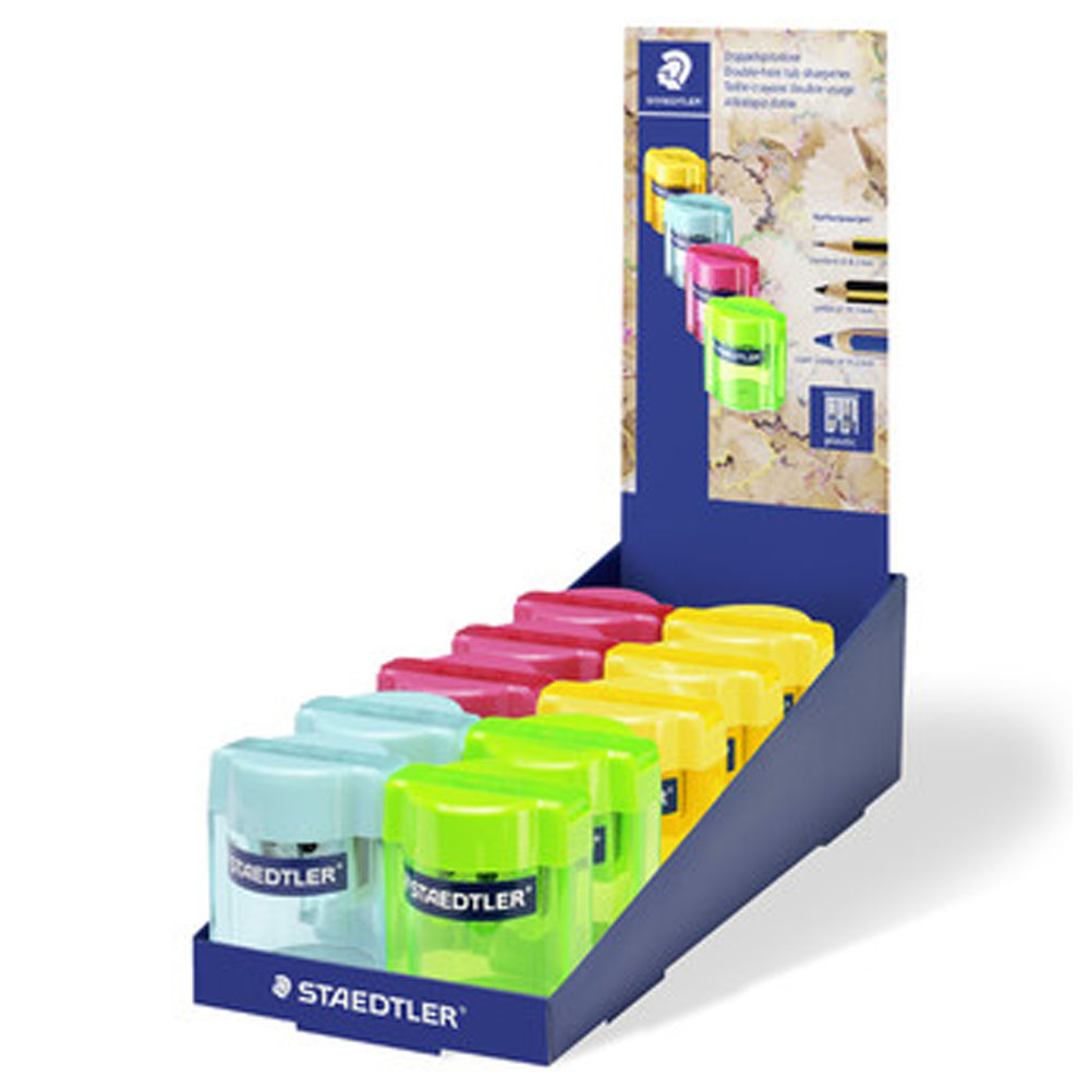  Staedtler Kalemtıraş Yuvarlak Jumbo Çift Yuvalı