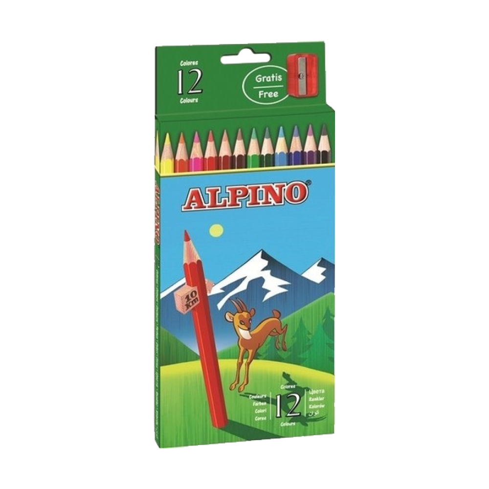 Alpino Kuru Boya Tam Boy 12 Lİ