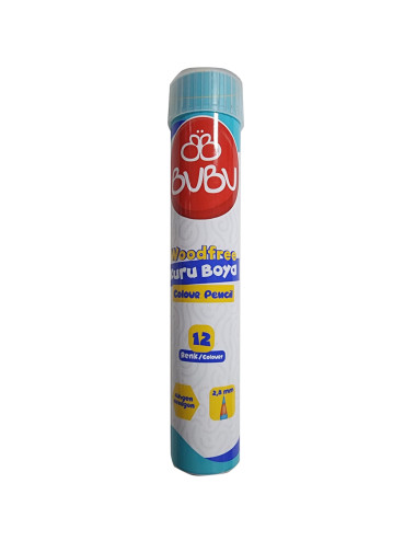  Bu-Bu Kuru Boya Woodfree Tüp 12 Li BuBu-Kur003
