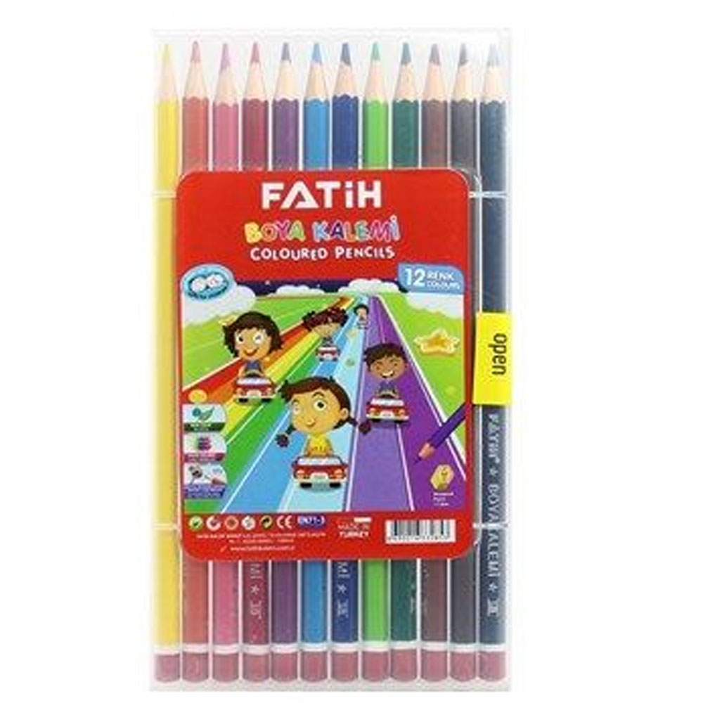  Fatih Kuru Boya Çantalı Tam Boy 12 Renk 33285