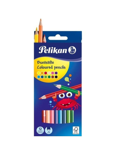 Pelikan Kuru Boya Kalemi 12 Li