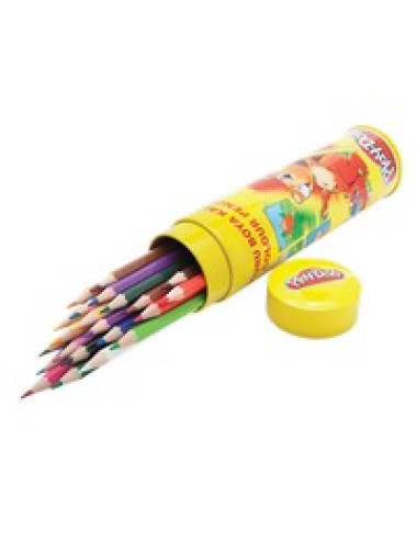  Play-Doh Kuru Boya Tüp 12 Renk