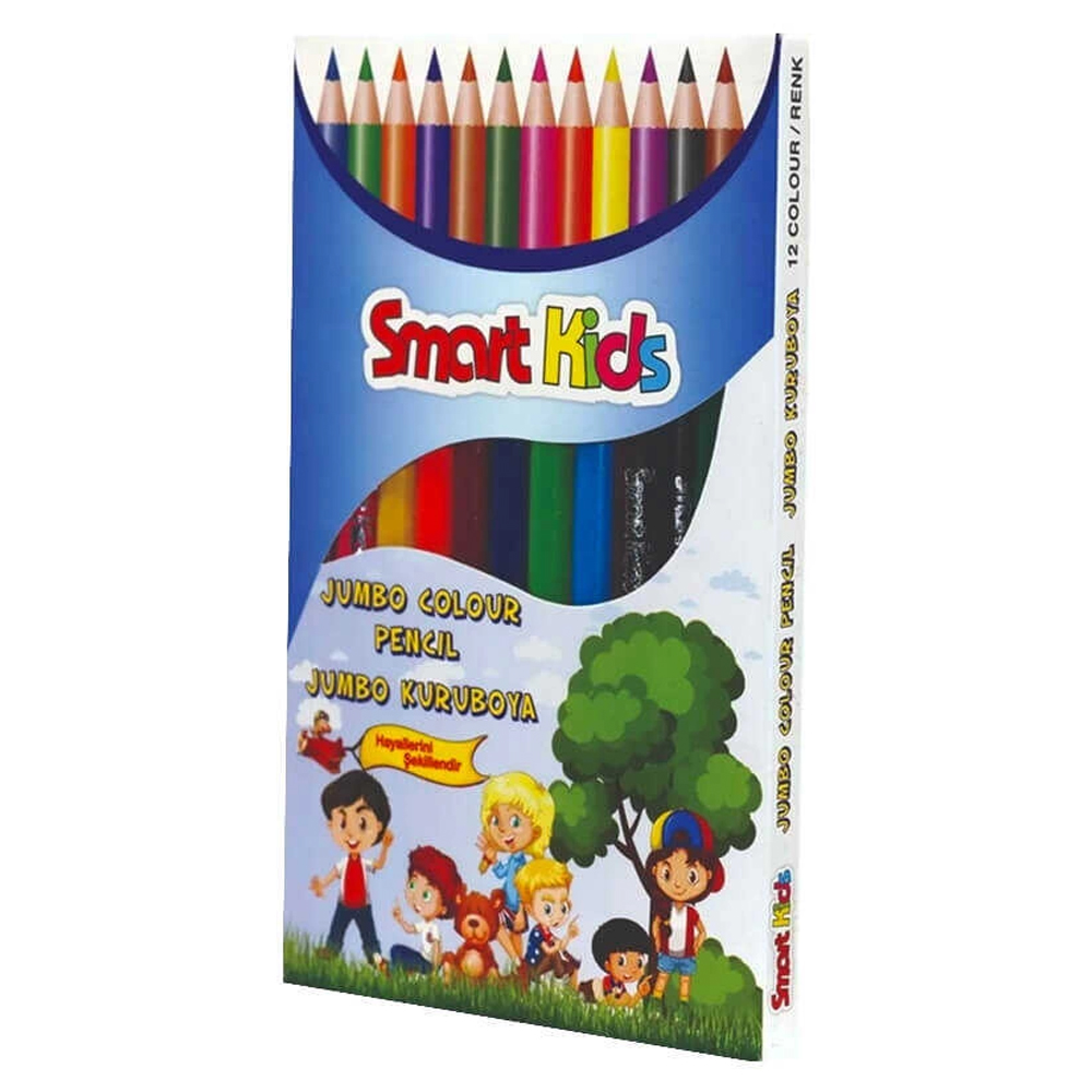  Smart Kıds Kuru Boya Jumbo 12 Renk