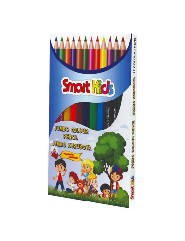  Smart Kıds Kuru Boya Jumbo 12 Renk