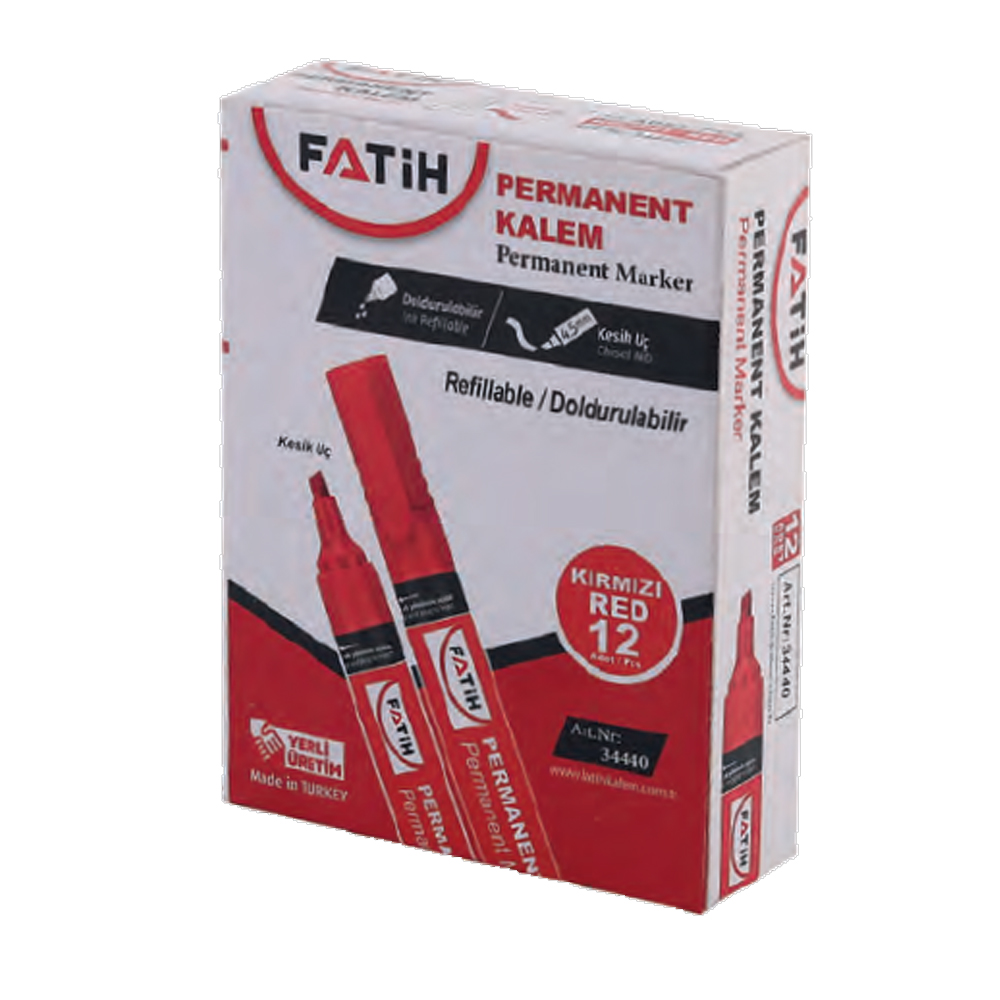 Fatih Markör Permanent Kesik Uç