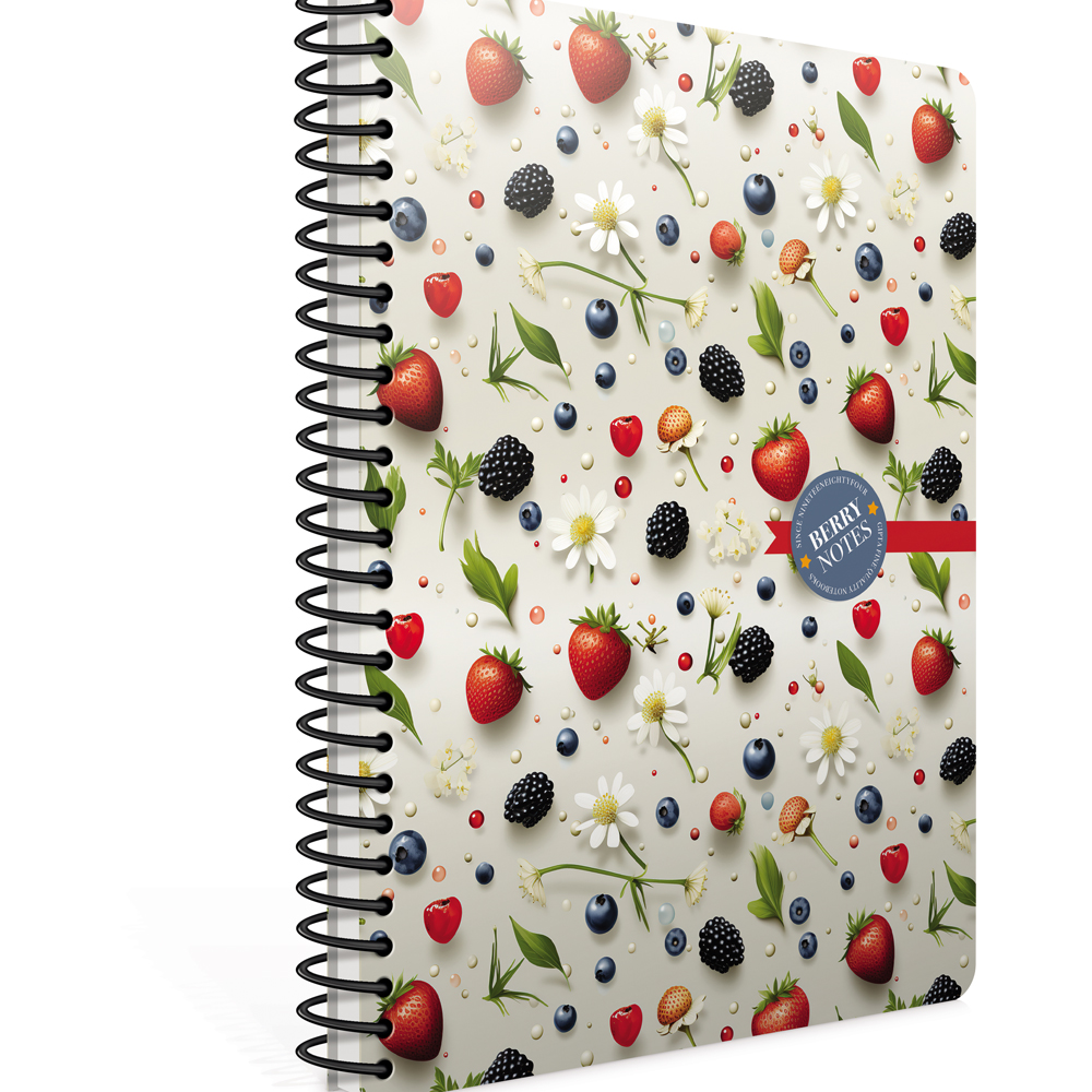  Gıpta Berry Notes Spiralli Sert Kapak Defter 17x24