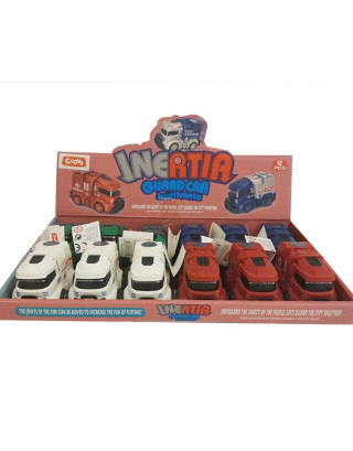 Ctoy Oyuncak Sürtmeli Mini Kamyonlar