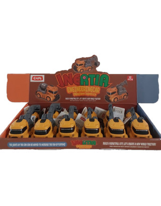 Ctoy Oyuncak Sürtmeli İnşaat Araçları