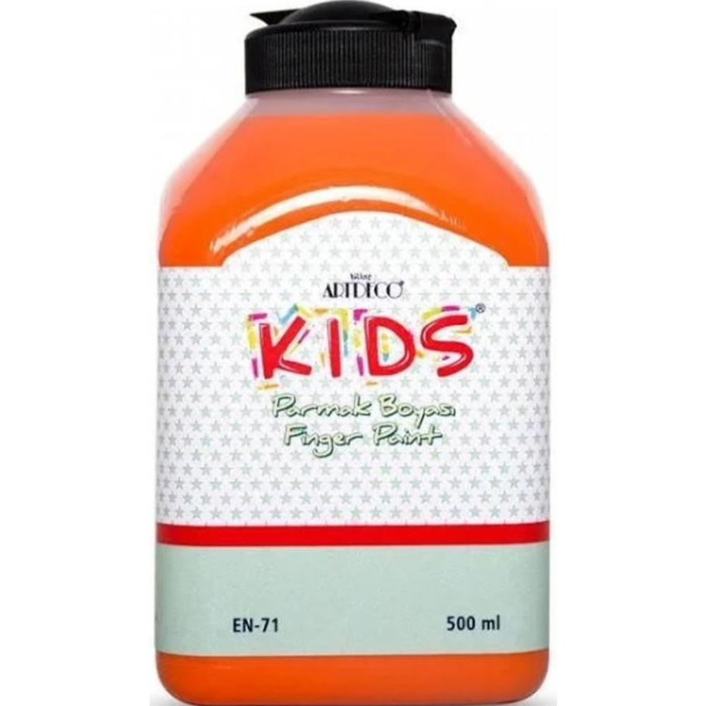  Artdeco Kids Parmak Boyası 500 Ml Turuncu