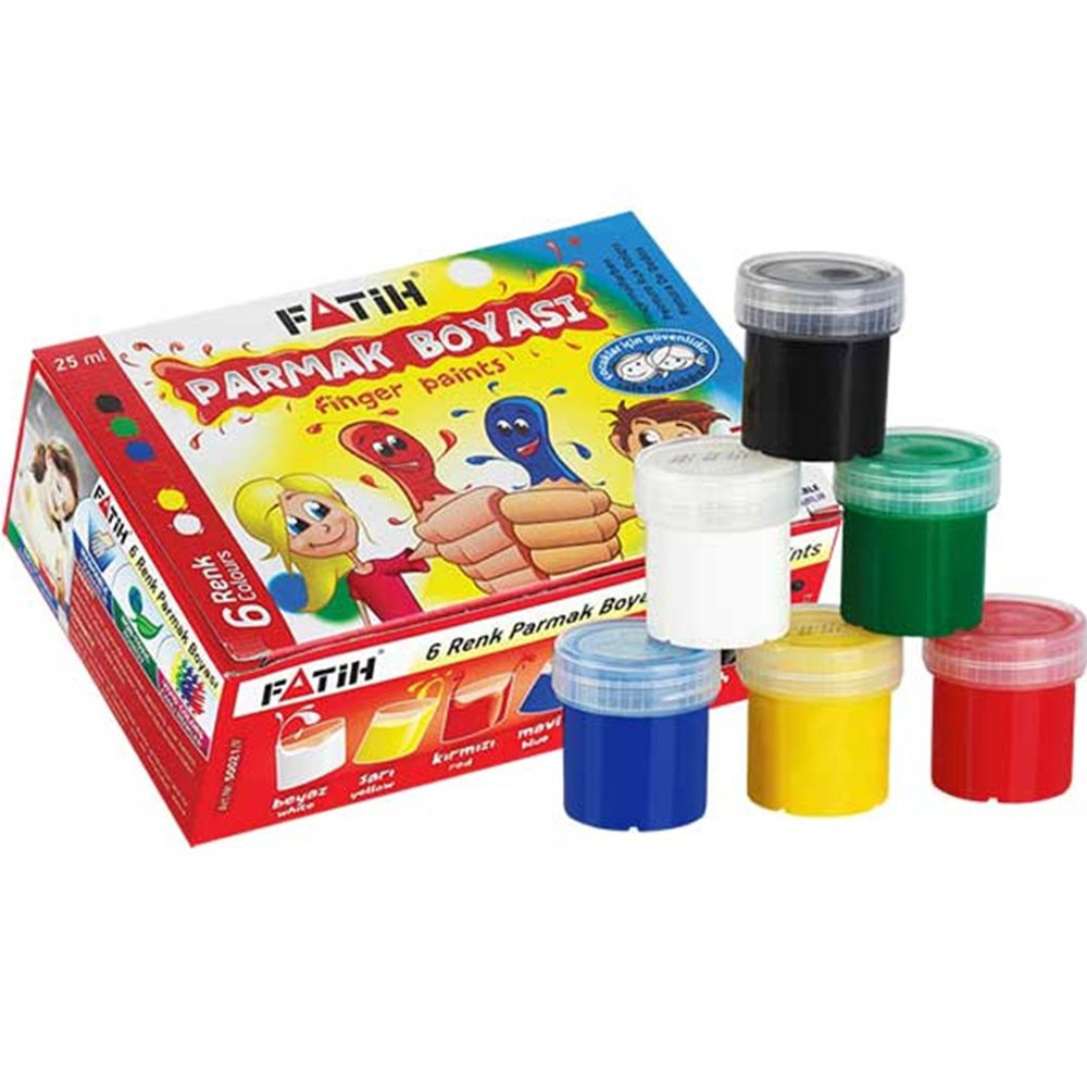  Fatih Parmak Boyası 25 ML 6 Renk
