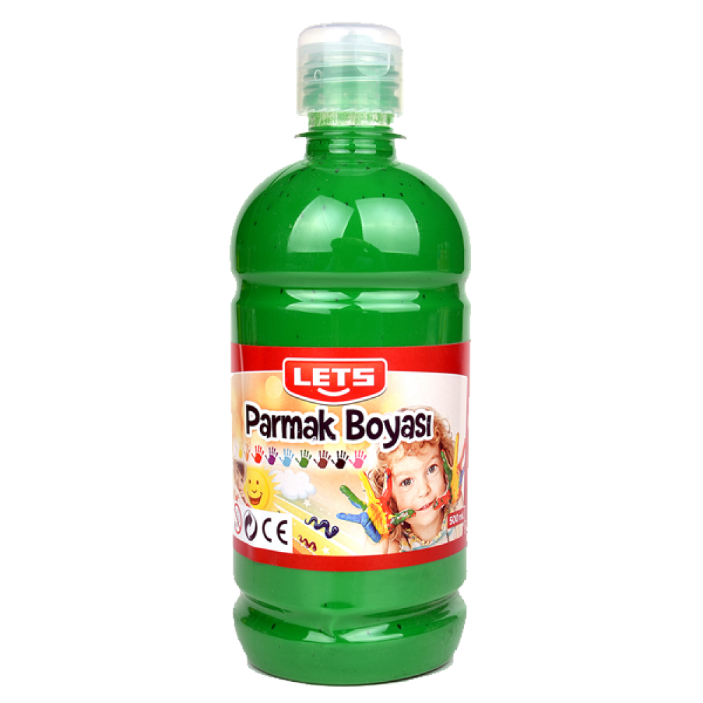  Lets Parmak Boyası 500 ML Yeşil