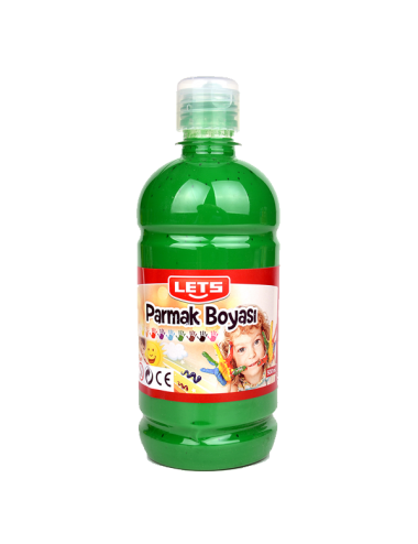  Lets Parmak Boyası 500 ML Yeşil