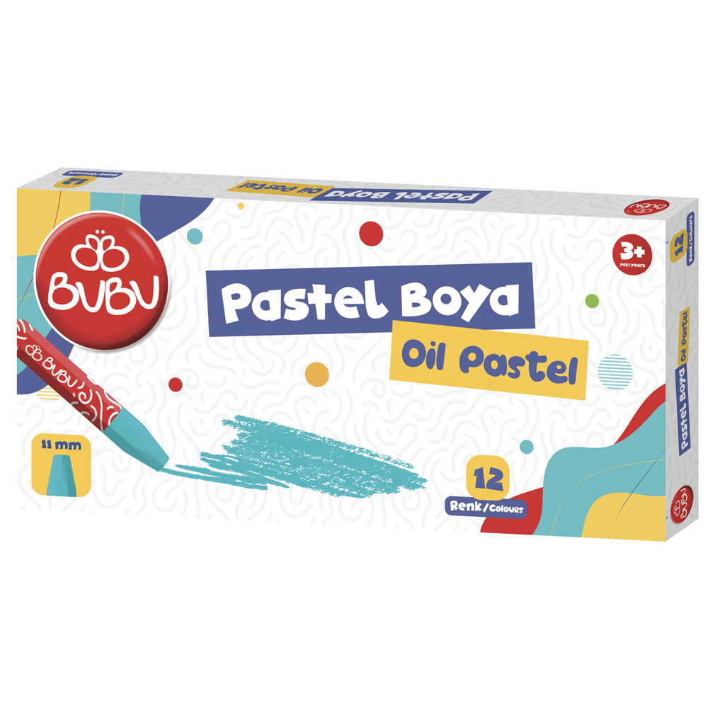  Bu-Bu Pastel Boya 12 Renk BUBU