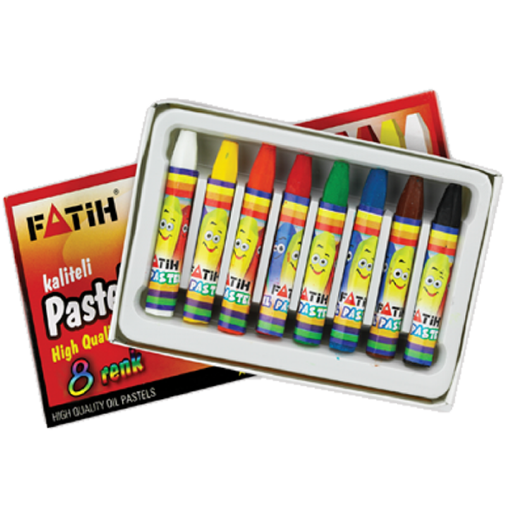  Fatih Pastel Boya 8 Renk King Size