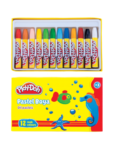  Play-Doh Pastel Boya 12 Renk