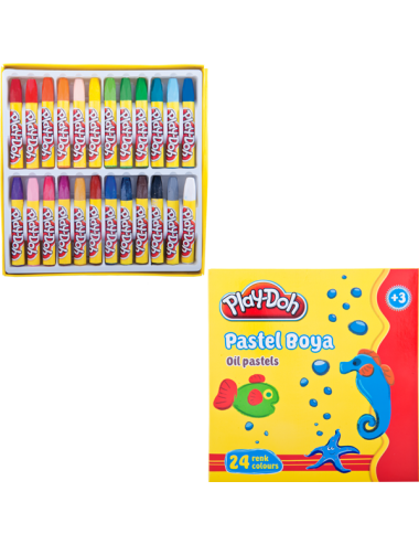  Play-Doh Pastel Boya 24 Renk