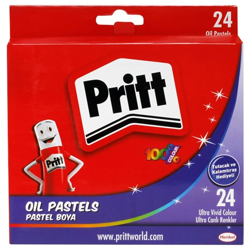 Pritt Pastel Boya Karton Kutu 24 Renk