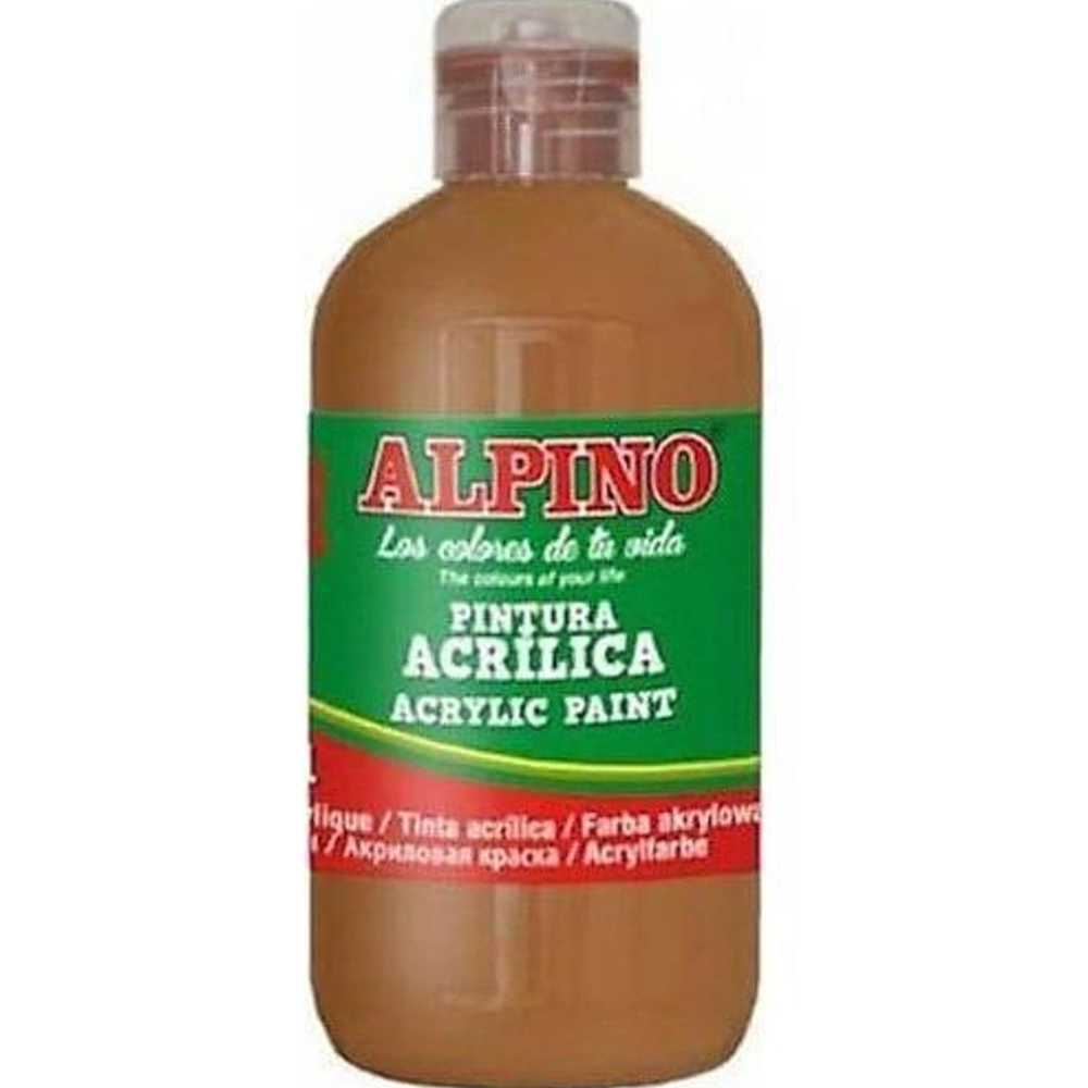  Alpino Sulu Boya Tempera 250 ML Kahverengi