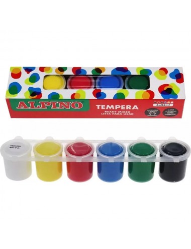  Alpino Sulu Boya Tempera 6 Renk 25 ML
