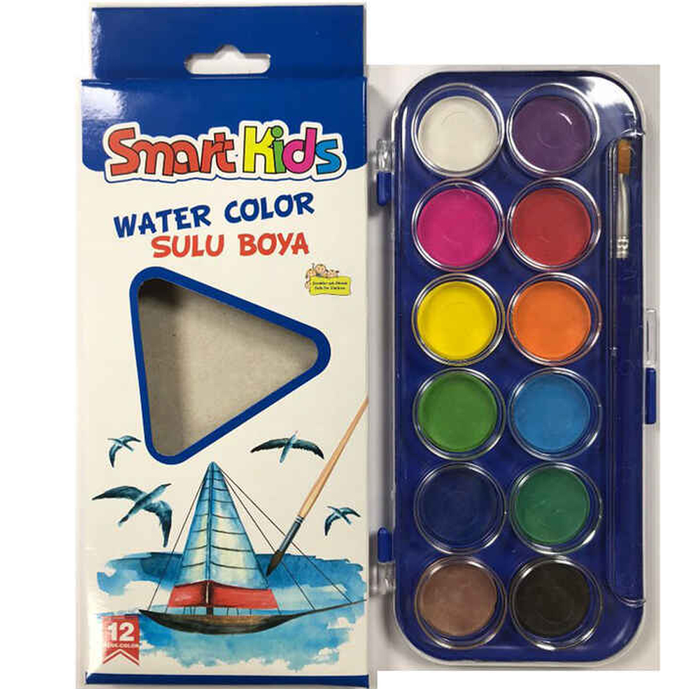 Smart Kıds Sulu Boya 12 Li